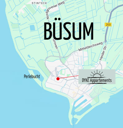 Karte Büsum